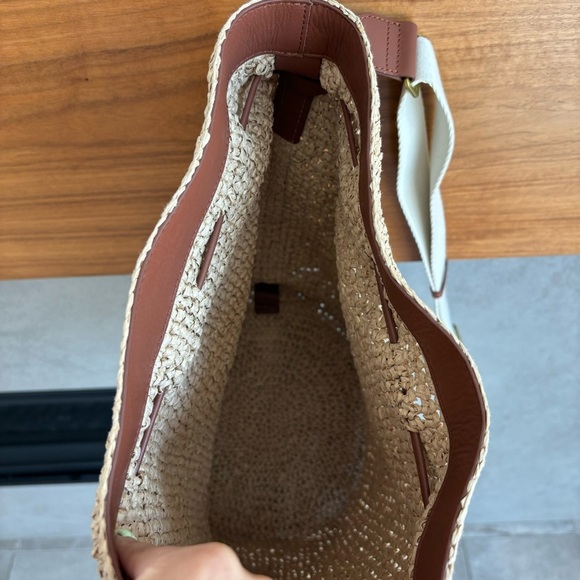 NWT J. Crew woven sling bag - Picture 8 of 11